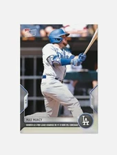2022 MLB  TOPPS NOW #324 Max Muncy LA DODGERS HR AND 5 RBI DAY     