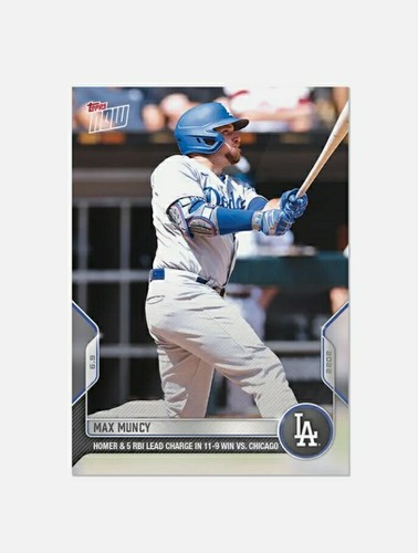 2022 Topps Now 324 Max Muncy