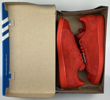 adidas Originals Mens Stan Smith Power Red 2015 S75109 Size 8.5 NIB Suede