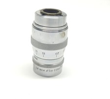 Bell  Howell Super Comat 1.5" f/3.5 Vintage D Mount Movie Camera Lens