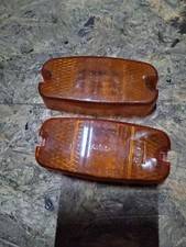 2x Blinkerglas Trabant Original Neu