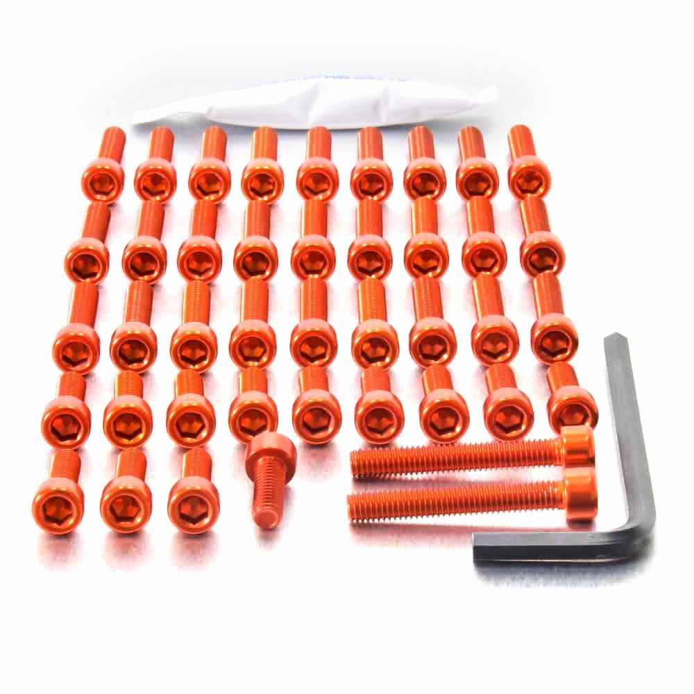 Daytona-Street Triple Race Spec Orange Engine Fastener Kit | eBay