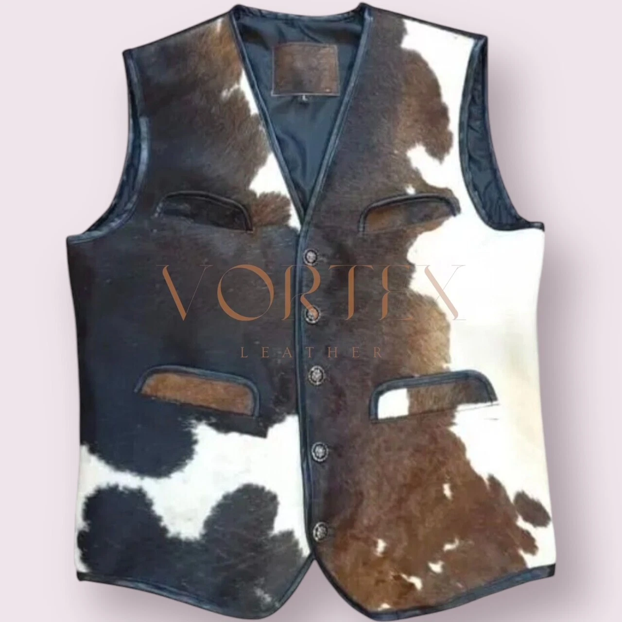 Mens Natural Leather vest Genuine Soft Cowhide Causal Wear vest
Opens in a new window or tab
