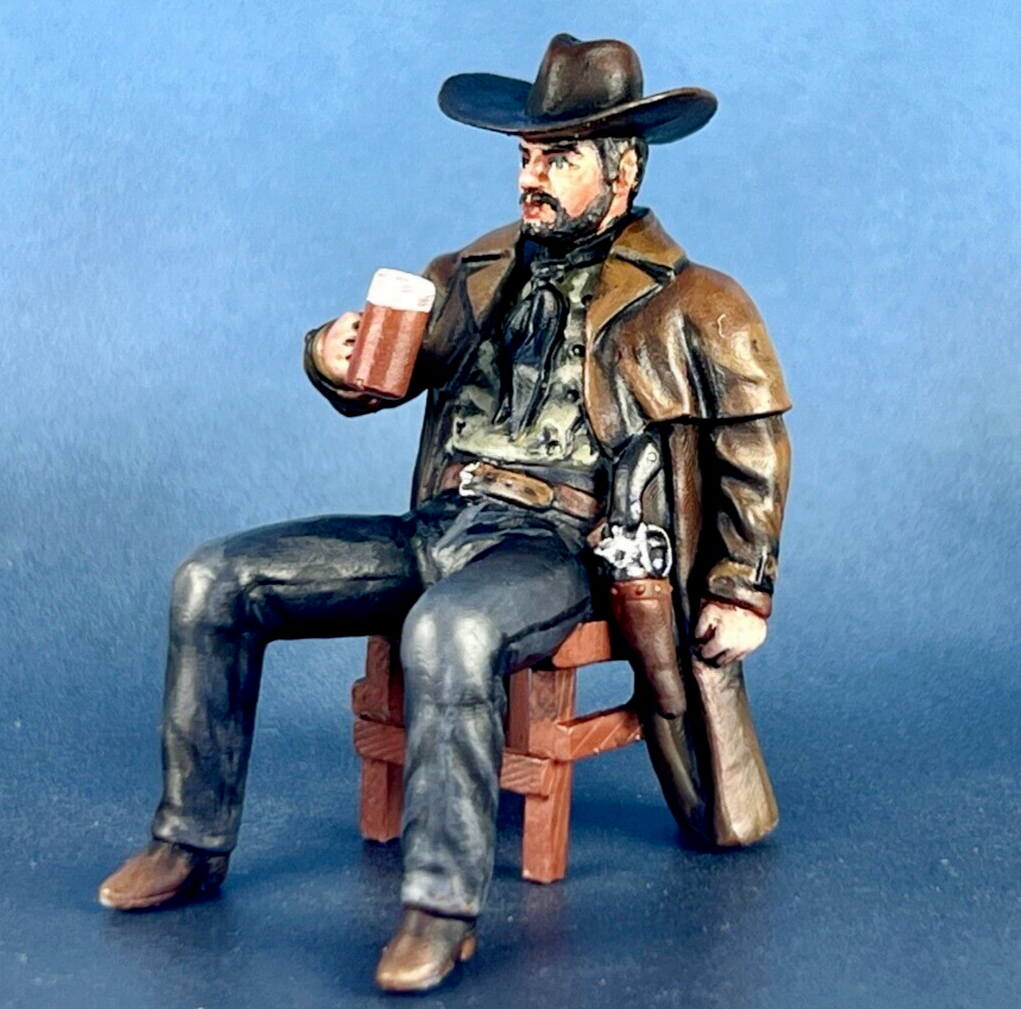 They Call Me Trinity - Soldat Cowboy Frontier 54mm - Masterclass Par Attica Miniatures - Art