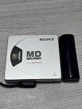 Sony MZ E55 MD Walkman Portable MiniDisc Player Classic Used Excellent