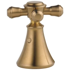 Delta H295 Cassidy Set of Two Cross Handles for Bathroom Faucet - Bronze