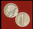 1937-S - 10c Mercury Dime - Silver - KM# 140 - Very Fine - Low Mintage