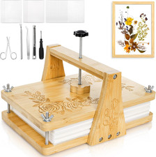 Large Flower Press Kit, 6 Layers 11" X 7" Leaf Plant Preservation Kits, Even Pre