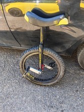 QU-AX Muni 20 inch Off Road unicycle black