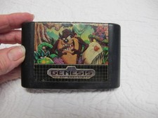 Vtg Sega Genesis Game Taz-Mania