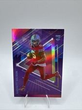 2022 Panini Chronicles Garrett Wilson Draft Picks - Recon Purple #7 Ohio St