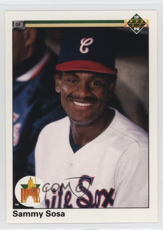 1990 Upper Deck Sammy Sosa #17 Rookie RC