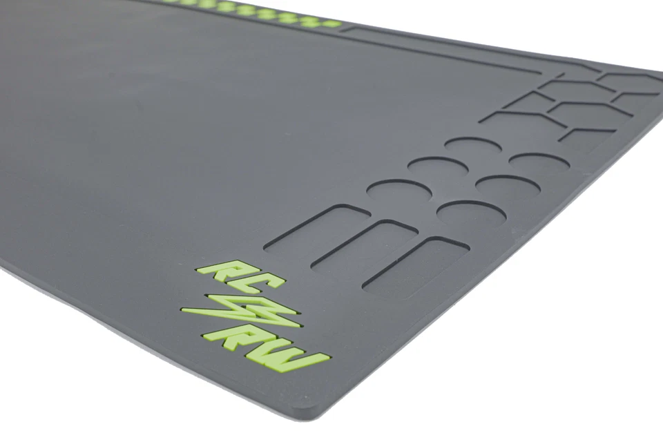 RC Raceworx Worx Pit Mat in Black and Green - 18x36 - Image 4 of 4