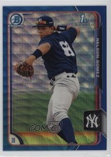 2015 Bowman Chrome Prospects Blue Wave Refractor Nelson Gomez #BCP116 n1u