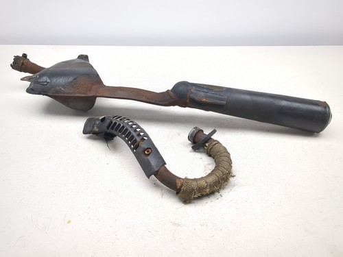 79-83 Honda XL185 XL185S Rear Exhaust Muffler Header Pipe 18300-437-003
