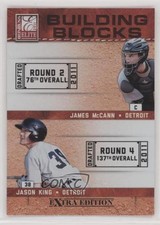 2011 Donruss Elite Extra Edition Brian Flynn Jason King James McCann Krizan 0d2