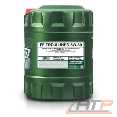 FANFARO 20 L TRD-8 UHPD 5W-30 MOTORÖL FÜR E4 E7 CI-4 MAN M 3377 MB 228.5