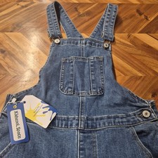 Kidscool Space Kid's Denim Bib Overalls Size 145 10-12 yrs. 