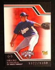 2008 TOPPS Triple Threads Hiroki Kuroda Rookie RC 1322/1350 #234