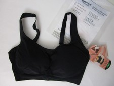 L Shapermint Essentials Everyday Comfort Straps Wireless Shaping Bra Black NWT