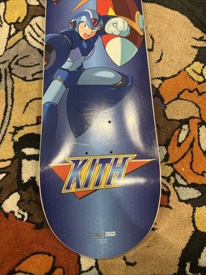 Kith x Capcom Mega Man Skate Deck ロックマン KITH x Marvel vs Capcom | Mega Man Skate Deck Skateboard Unused