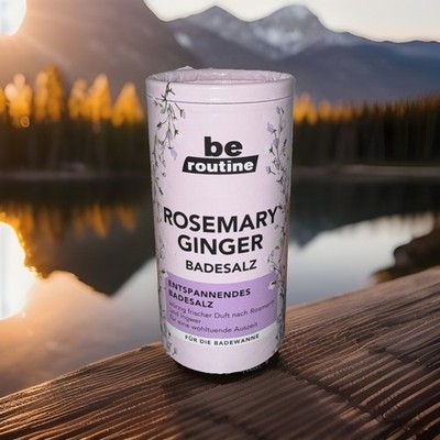 Be routine Badesalz Bad Rosemary Ginger Entspannung