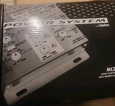 Clarion Mcd360 3 Way 6 Channel Electronic Crossover with Subwoofer Control