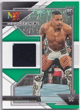 2022 Panini NXT WWE - Carmelo Hayes #NXM-CHY NXT Memorabilia Green