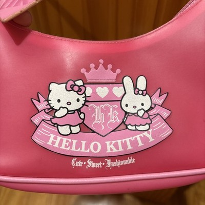 Rare Vintage Sanrio Hello Kitty Cathy Purse 2005 Y2K Pink Jelly
