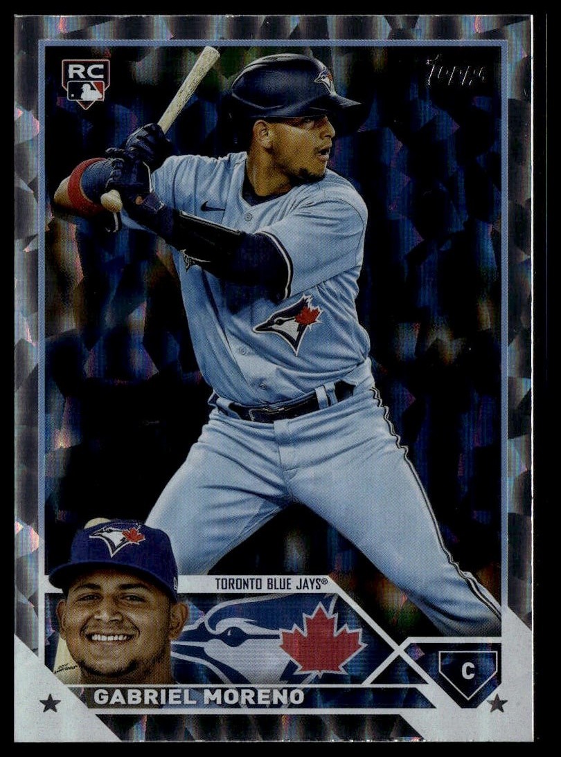 2023 Topps #169 Gabriel Moreno Silver Pattern Foilboard RC