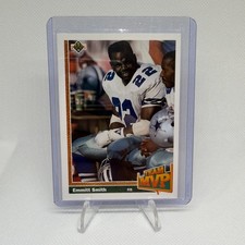 1991 Upper Deck Football #456 Emmitt Smith Dallas Cowboys HOF 