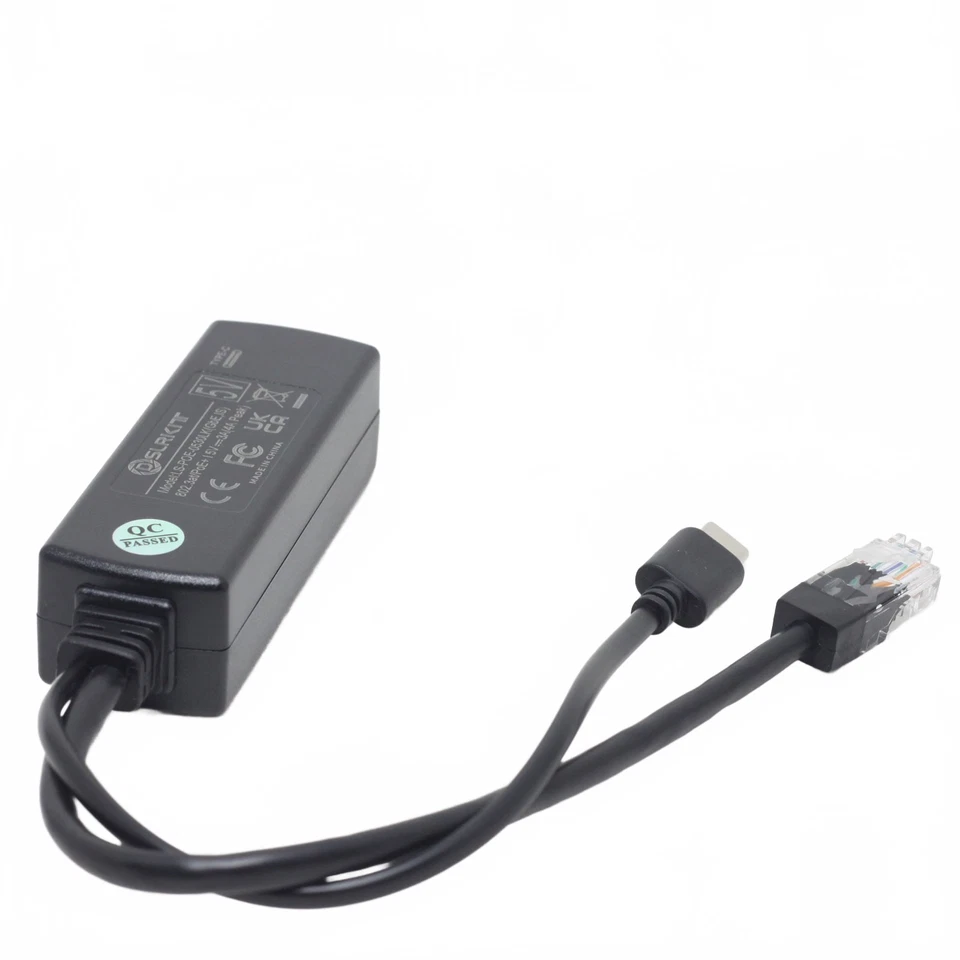 5V 3A Gigabit PoE Splitter USB-C Output, 802.3at PoE+ for Pi 5 & Type-C Devices - Image 4 of 4