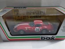 Box Model 8452 Ferrari 275 GTB4 #28 Le Mans 1967 Scala 1/43