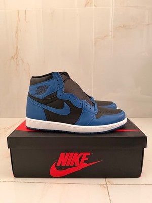 Nike Air Jordan 1 High Retro Marina Blue Sneaker Gr. 10 US 44 EU AJ1 Neu DS