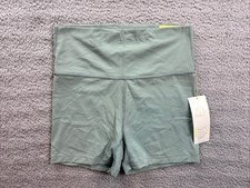 All in Motion Bike Shorts Womens Medium Green Everyday Soft Ultra High Rise