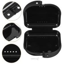 Denture Storage Case Household Box Retainer for Cleaning Container