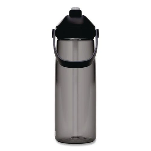 Botella de agua de plástico CamelBak Thrive FlipStraw, 25 oz, carbón, paquete de 2 Foto 3 de 4