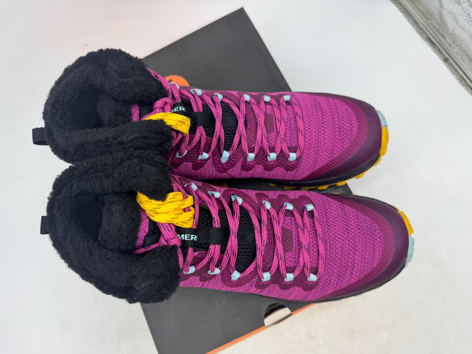 Merrell Bravada Knit Bluff scarpe da trekking donna rosa stringate outdoor 9