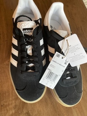 ADIDAS Gazelle Bold Women's Size 7.0 Black/White