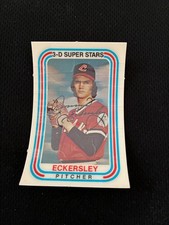 DENNIS ECKERSLEY ROOKIE 1976 3D KELLOGGS SUPER STARS BASEBALL CARD. rookie card picture