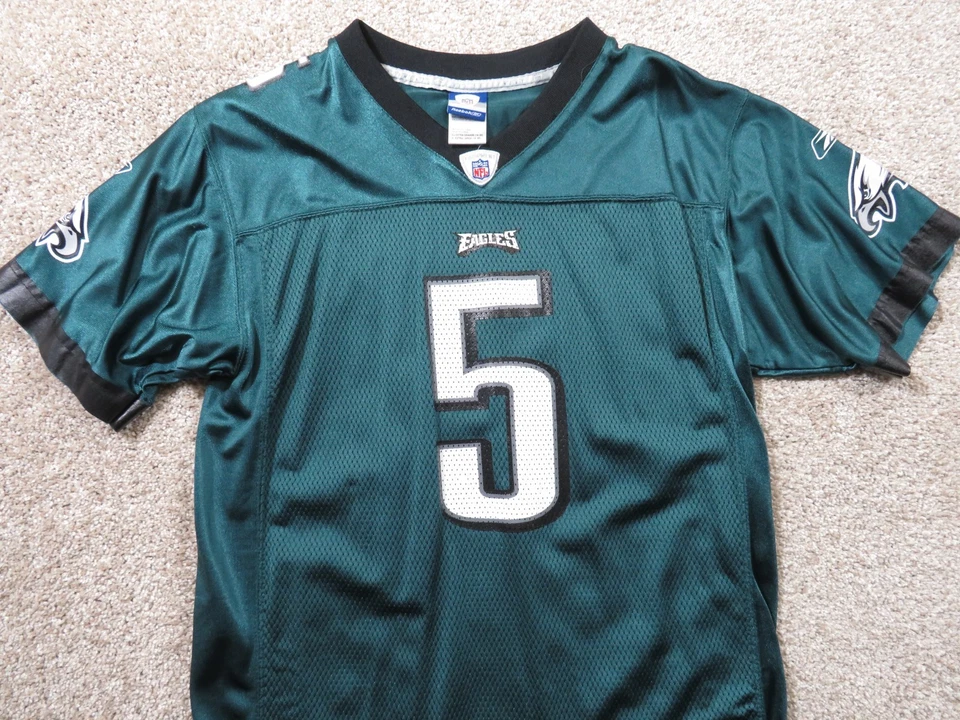 Camiseta deportiva de colección Donovan McNabb #5 Philadelphia Eagles Reebok NFL juvenil XL 18-20 Foto 4 de 4
