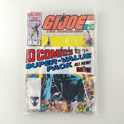 RARE Vintage Marvel 10 Comics Super-Value Pack 25th Anniversary Lot NM 1986