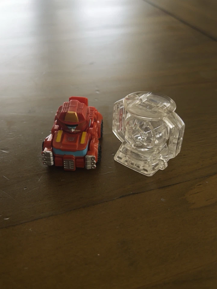 Angry Bird Transformers Heatwave Telepod w/base (no box) - Image 4 of 4