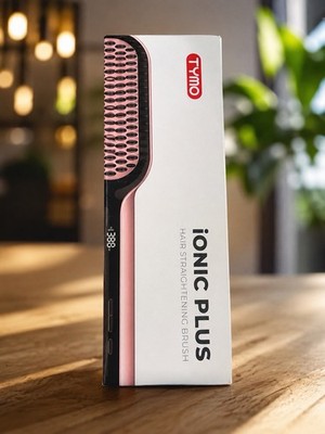 TYMO iONIC PLUS Glättbürste Haarbürste Haarglätter Neu B-Ware Hair Straightening