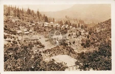 Logging? Camp 7 nr BIG CREEK CA California RPPC Photo Postcard COPY