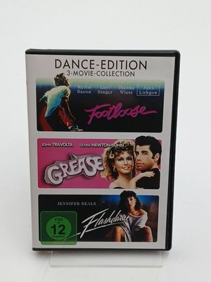 Footloose / Flashdance / Grease [3 DVDs] Bacon, Kevin, Elizabeth Gorcey  und Joh