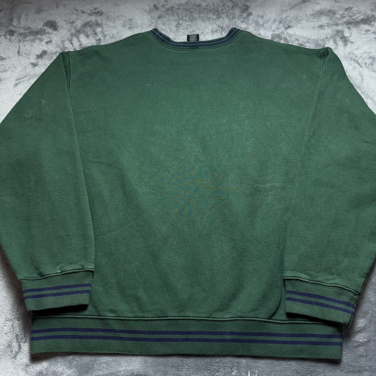 Vintage Warner Bros. Sweatshirt Mens XL Green Cotton Classic Cartoon Lined Retro View 6