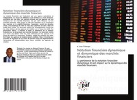Notation FinancièRe Dynamique Et Dynamique Des MarchéS Financiers K. Jean Tchang