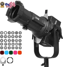 GVM Conical Optical Snoot Kit Spotlight Snoot Photography with 40° Project