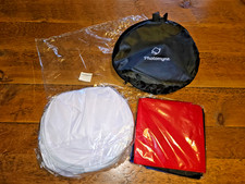 Photomyne Photo Tent BRAND NEW 24x24 Complete w/ 4 Color Backgrounds  Bag